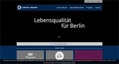 Desktop Screenshot of grothgruppe.de